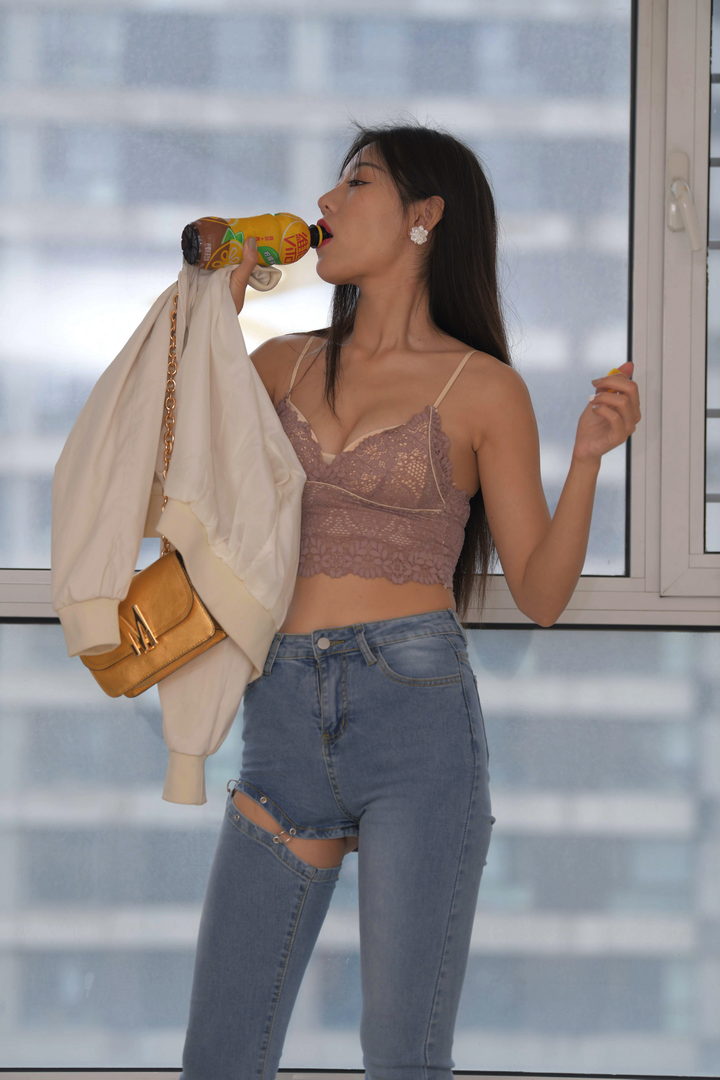 图片[2]-QB1854 蓝色牛仔裤美女 套图650张-神兽街拍